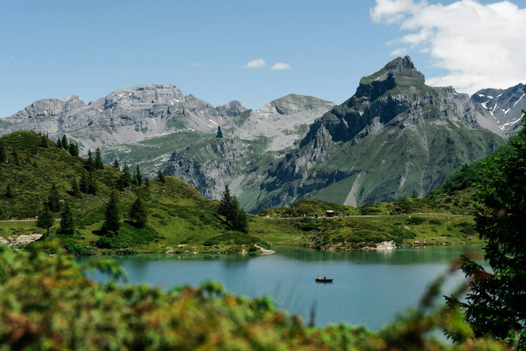 swiss mountains landscape